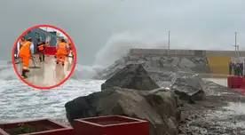 Oleaje anómalo hace que el mar se salga en La Punta y deja un muerto en la costa peruana