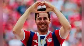 Claudio Pizarro es considerado como una leyenda viviente del Bayern Múnich. Foto: EFE
