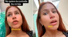 Mujer RENUNCIA a la custodia de su HIJO tras pedida de divorcio de su pareja y genera polémica: "No quiero ser madre soltera"