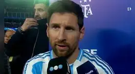 Lionel Messi anotó un doblete en la victoria de Argentina ante Venezuela. Foto: X/Telefé Lionel Messi anotó un doblete en la victoria de Argentina ante Venezuela. Foto: X/Telefé