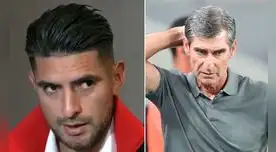 Carlos Zambrano declaró sobre la decisión de Óscar Ibáñez de ponerlo en la banca ante Uruguay. Foto: composición EP/Al Ángulo