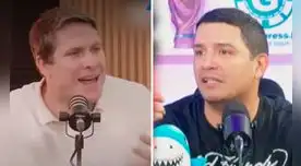 Francisco Bazán tuvo duras palabras con Reimond Manco durante su programa. Foto: composición EP