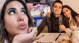 Melissa Paredes se fue de viaje con su hija con Rodrigo Cuba.