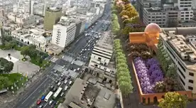 Av. Abancay se convertiría en un boulevard con túnel subterráneo.