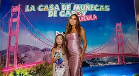 Melissa Paredes destacó en avant premiere