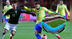 Brasil perdió 1-0 ante Bolivia en el Estadio Municipal de El Alto a más de 4.000 m. s. n. m. Foto: composición EP/AFP Brasil perdió 1-0 ante Bolivia en el Estadio Municipal de El Alto a más de 4.000 m. s. n. m. Foto: composición EP/AFP
