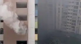 Santa Anita incendio en condominio deja familias evacuadas de emergencia