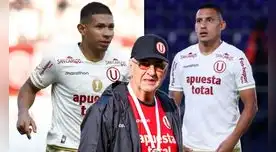 Jorge Fossati habló sobre la presencia de Edison Flores y Alex Valera en Universitario. Foto: composición EP Jorge Fossati habló sobre la presencia de Edison Flores y Alex Valera en Universitario. Foto: composición EP