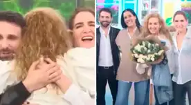 Gigi y Rodrigo González viven TIERNO reencuentro con Katia Condos tras 16 años y usuarios se EMOCIONAN: "Mi infancia"