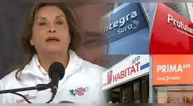 Dina Boluarte no se opondrá a un octavo retiro de las AFP Dina Boluarte no se opondrá a un octavo retiro de las AFP
