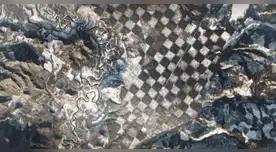 La NASA halla 'tablero de ajedrez' gigante en la Tierra.