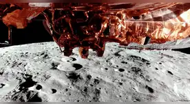 NASA confirma aterrizaje exitoso de nave privada en la Luna.