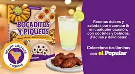Bocaditos y piqueos, el nuevo coleccionable del diario El Popular.