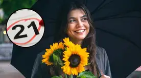 Como cada 21 de septiembre, miles de personas entregan flores amarillas como parte de la llegada de la primavera.