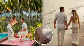 Cachaza anuncia su COMPROMISO con André Bankoff a dos años de relación: "La certeza más grande de mi vida"