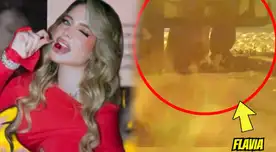 Flavia Laos en el OJO DE LA TORMENTA tras ser grabada MICCIONANDO en plena vía pública al salir de JUERGA Flavia Laos en el OJO DE LA TORMENTA tras ser grabada MICCIONANDO en plena vía pública al salir de JUERGA