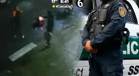 El robo, que se dio en México, ha indignado a los policías por la reacción que tuvieron