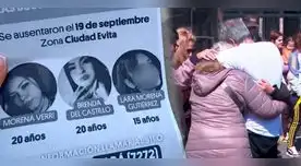 En Argentina, la desaparición y posterior hallazgo del cuerpo de tres chicas ha conmocionado al país