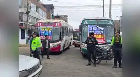 Extorsiones desatan paro de transporte en San Juan de Lurigancho hoy