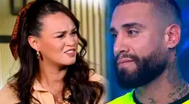 Angie Arizaga y su IMPENSADA reacción sobe escenas de beso de Jota Benz con otra mujer: "Voy a buscar..."
