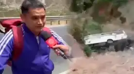 Músico de Óscar Manuel y su Historia Romántica recuerda los segundos antes que bus cayera a abismo: "Todo fue repentino"