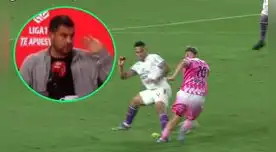 Erick Delgado se mostró bastante indignado por la no expulsión a Santamaría. Foto: composición EP/L1 Max