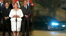 Dina Boluarte dejó Palacio en silencio y de madrugada tras ser vacada del cargo Dina Boluarte dejó Palacio en silencio y de madrugada tras ser vacada del cargo