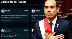 Usuarios han rescatado antiguos y polémicos tuits de José Jerí Usuarios han rescatado antiguos y polémicos tuits de José Jerí