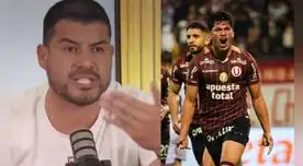 Erick Delgado tuvo fuertes palabras para con Universitario de Deportes. Foto: composición 'Ni loco, ni santo'/Universitario