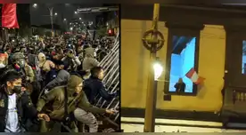 Señor de la tercera edad sale a su balcón con bandera de Perú en respaldo a la marcha del 15 de octubre Señor de la tercera edad sale a su balcón con bandera de Perú en respaldo a la marcha del 15 de octubre