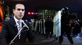 Jerí minimiza abuso de la PNP y le echa la culpa a un "grupo violento".