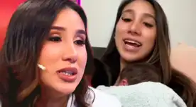Samahara Lobatón presenta a su bebé en TV. Samahara Lobatón presenta a su bebé en TV.