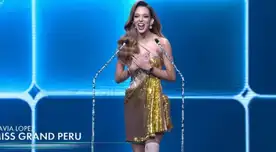 Flavia López no LOGRÓ ingresar al TOP 20 del Miss Grand International 2025: Miss Perú fue ovacionada por presentación vendada