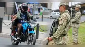 Motos no podrán circular con dos personas en ella durante estado de emergencia