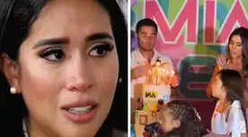 Melissa Paredes se LAMENTA tras protagonizar INESPERADO error en cumpleaños de su hija: “Ay diosito”