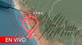 Conoce EN VIVO los temblores que ocurren en el Perú, según IGP.