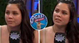 ¡Por poquito! Andrea San Martín casi sufre aparatoso ACCIDENTE EN VIVO, pero Ricardo Rondón la salva de lo peor