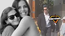 Gustavo Salcedo estuvo en el velorio de la mamá de Maju Mantilla.