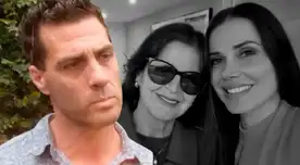 Gustavo Salcedo se pronuncia tras velorio de la mamá de Maju Mantilla.