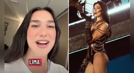 Dua Lipa envió un mensaje a todos sus seguidores de Latinoamérica. Foto: composición EP