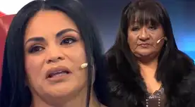 Leslie Moscoso LLORA al descubrir EN VIVO FUERTE SECRETO de su padre: “Lo vi con su otra familia”