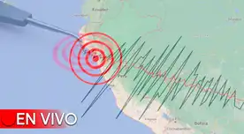 Conoce EN VIVO los temblores que ocurren en el Perú, según IGP.