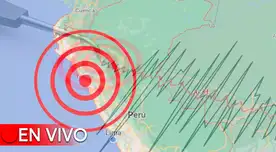 Conoce EN VIVO los temblores que ocurren en el Perú, según IGP.