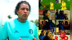 Santiago Acasiete y Christian Tizón protagonizaron un fuerte incidente. Foto: composición Juan Pablo II/Los Chankas