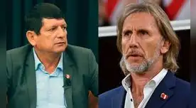 Agustín Lozano habló sobre la no renovación de Ricardo Gareca en la selección peruana. Foto: composición EP/Trivu TV