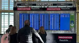 Miles quedan varados por el cierre del gobierno en EE.UU. Miles quedan varados por el cierre del gobierno en EE.UU.