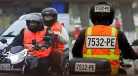 MTC multará a motorizados que no usen chalecos distintivos desde esta fecha.