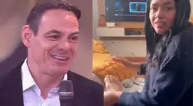 Pareja de Mark Vito es captada cortándole las uñas de los pies tras exponerse que ella le lanzó una CACHETADA: "Jura que manda" Pareja de Mark Vito es captada cortándole las uñas de los pies tras exponerse que ella le lanzó una CACHETADA: "Jura que manda"