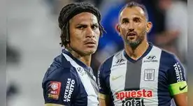 Paolo Guerrero se refirió a la renovación de Hernán Barcos en Alianza Lima. Foto: composición EP