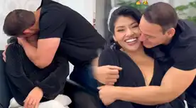 Mark Vito se luce romántico con su novia. Mark Vito se luce romántico con su novia.